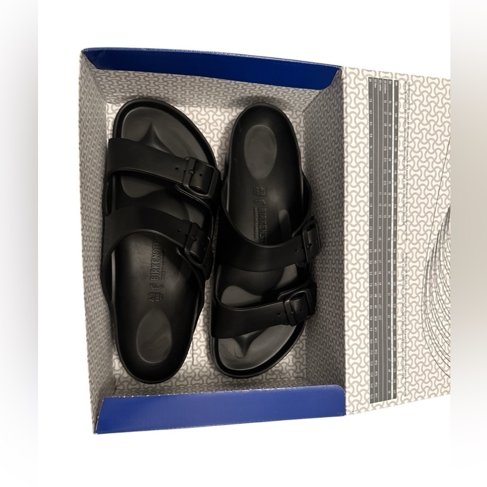 Birkenstock Arizona EVA Sandal in Black Men’s size 10 - Picture 9 of 11